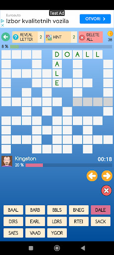CC: Fill in crossword puzzles Screen 3