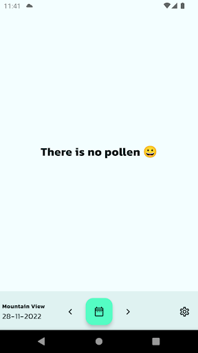 Pollen Weather Screen 2