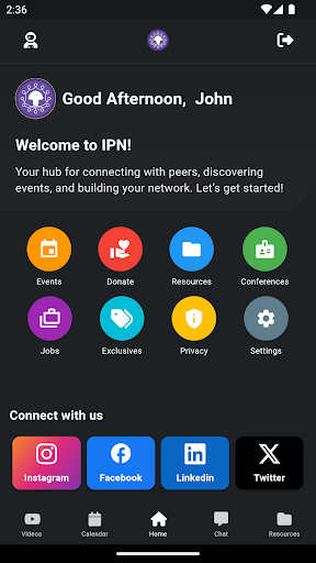 IPN Membership Portal Screen 3
