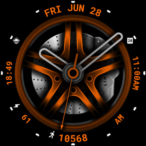 Car Alloy Wheel Watch Face 073 logo