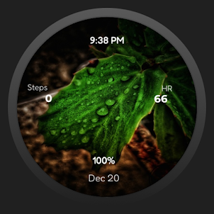 Water Droplet Watch Face