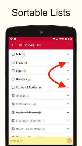 Shopping List - Simple & Easy