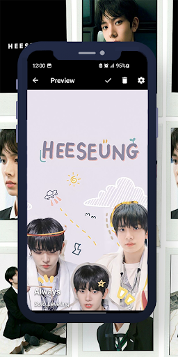 Heeseung 3D Parallax Wallpaper Screenshot 4 - AppWisp.com