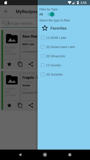 MyRecipeMaker - Create your re Screen 2