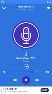 Radio Valga 107.9 App ES
