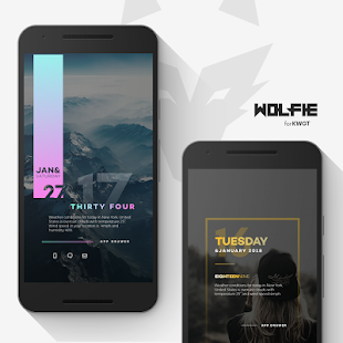 Wolfie for KWGT لقطة شاشة