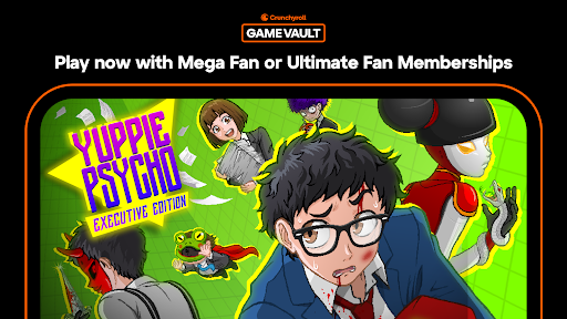 Screenshot of Crunchyroll: Yuppie Psycho