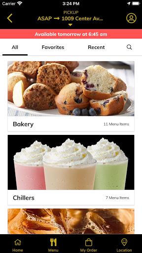 Kups Coffee & Ice Cream Screen 2