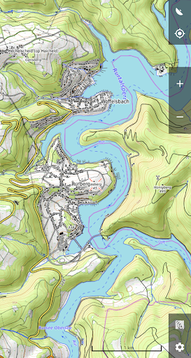 Screenshot of Simple OSM Viewer