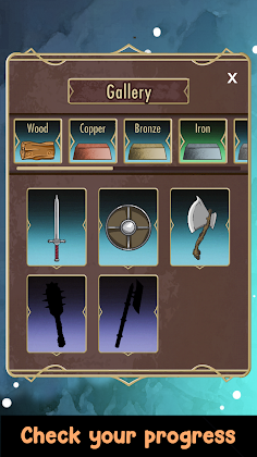 Medieval Clicker Blacksmith - Screenshot 4