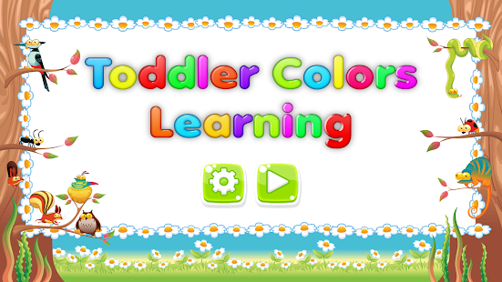 Learn Colors - Kids Games with Balloons and Bear Screenshot