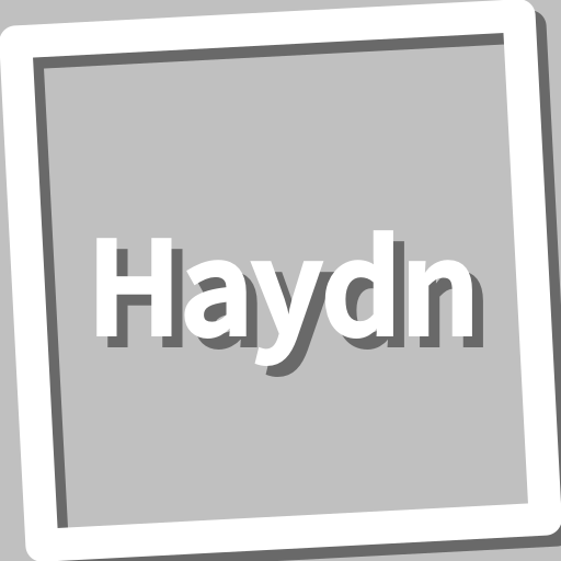 Book, Haydn logo