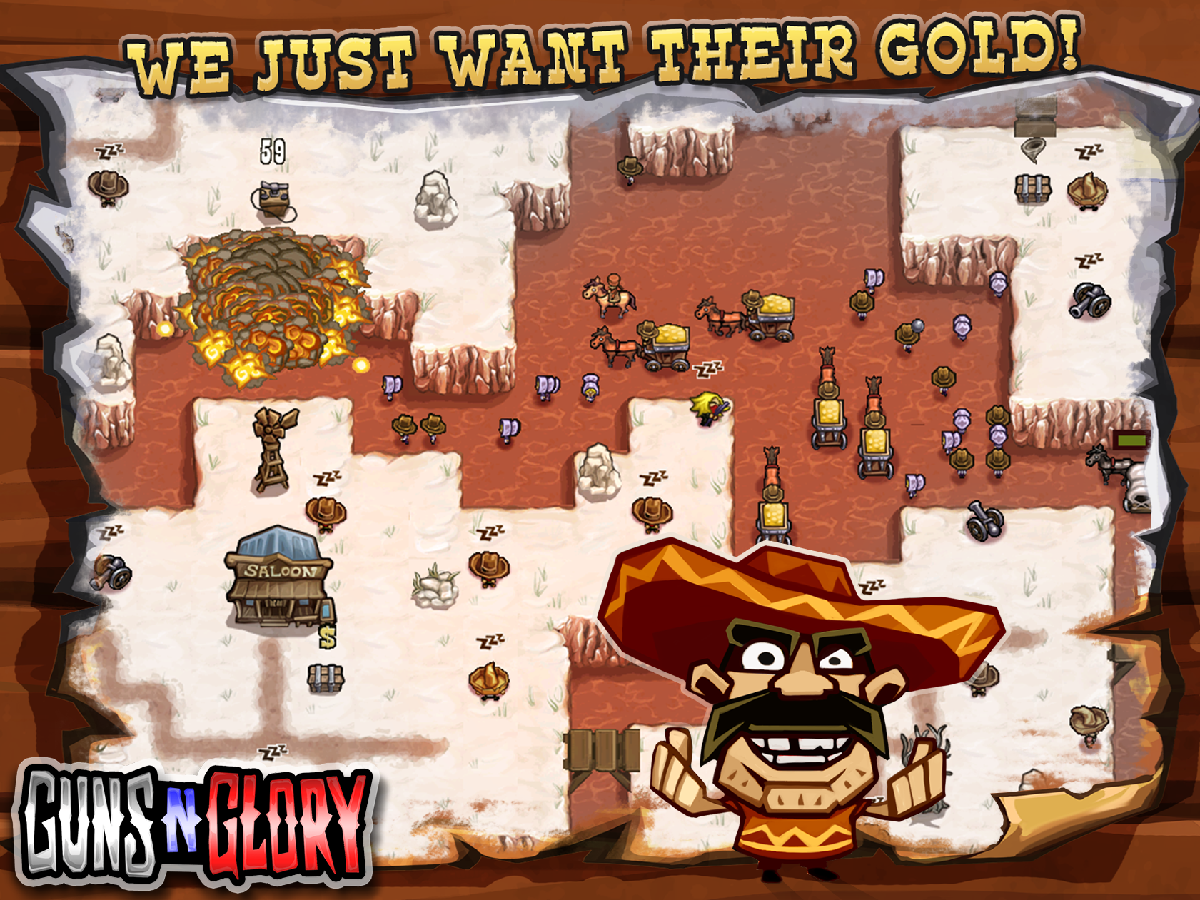 Hình ảnh Guns'n'Glory Hack Kim Cương