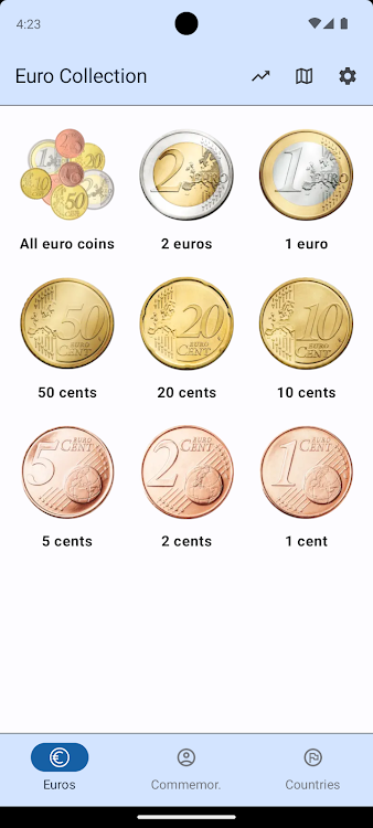 Euro coin collection - New - (Android)