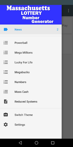 Mass Lottery Megabucks
