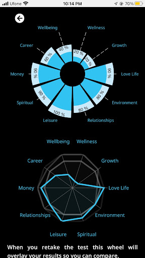 Life Balance Test Screen 3