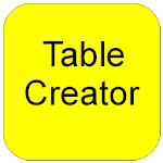 Cover Image of Tải xuống Table Creator 1.8 APK