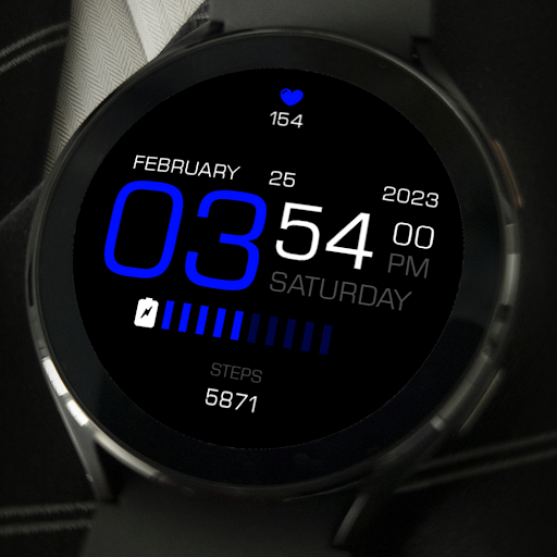 Key069 Digital Watch Face screenshot 5