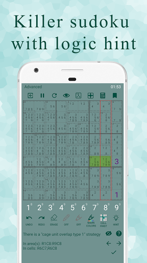 Ninja Sudoku - Logic hint 3.0.2 screenshots 3
