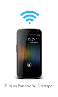 screenshot of Portable Wi-Fi hotspot