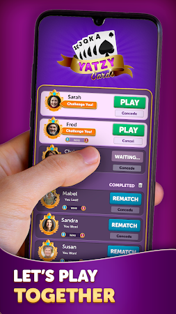 Game screenshot Yatzy Cards apk download