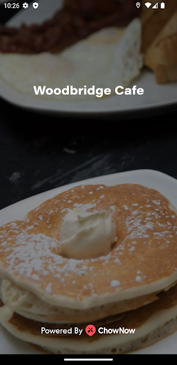 Android application Woodbridge Cafe screenshort