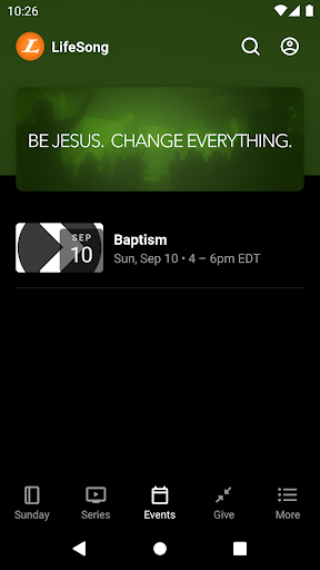 LifeSong Church - SC Screen 3