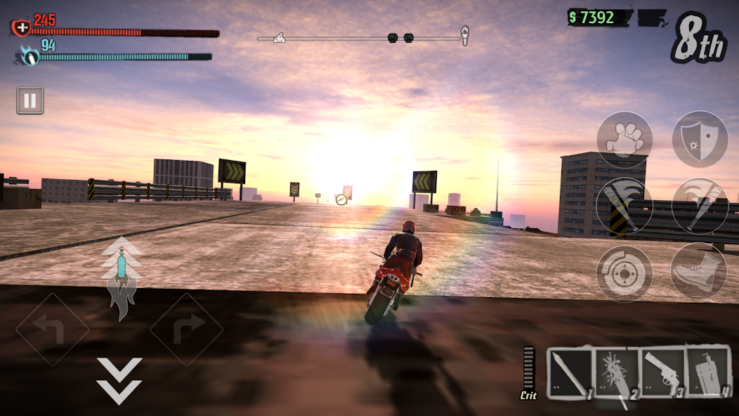 تحميل لعبة Road Redemption Mobile مهكرة للاندرويد