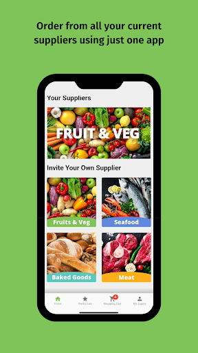 Android application Zupply Chef screenshort