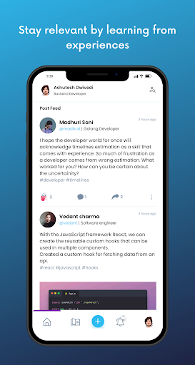 Android application DevLogs Developers Community screenshort