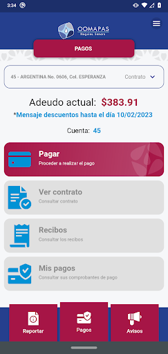 Android application Oomapas Nogales screenshort