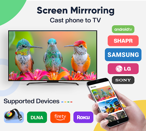 Screen Mirroring for all TV Screenshot 1 - AppWisp.com