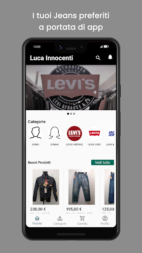Android application Luca Innocenti screenshort