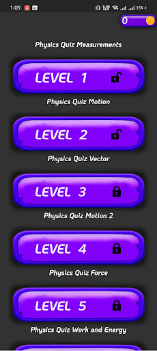 Physics Quiz Pro | MCQs Screen 3