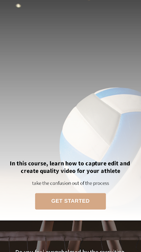 Android application College Volleyball Recruiting screenshort