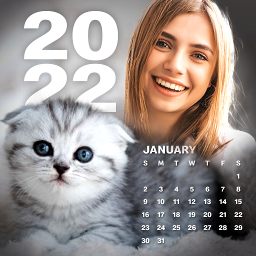 2022 New Year Cat Calendar Pho logo