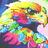 Animals Cross Stitch : Needlework Color by Numbers icon