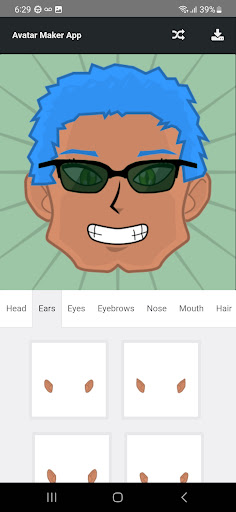 Anime Avatar Maker Screen 2