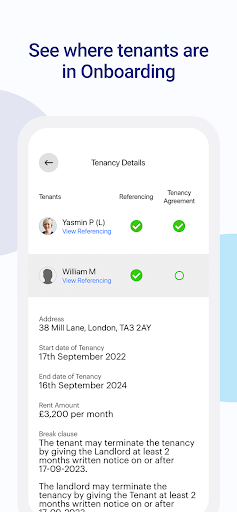 RentProfile Agents Screen 2