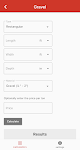 screenshot of Concrete Calculator