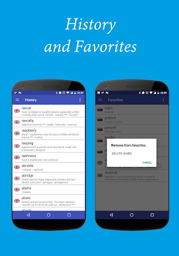 English-Slovak Dictionary Pro Screen 3