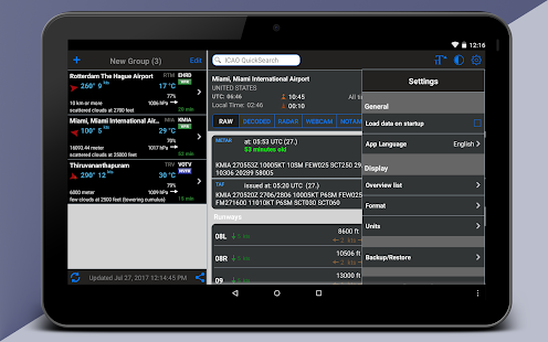 PilotWeather Capture d'écran