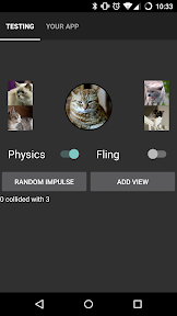 PhysicsLayout Sample screenshot