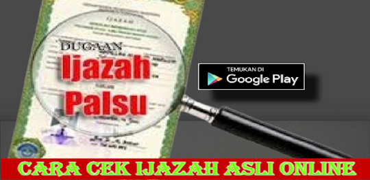 Cara Cek Ijazah Asli Online