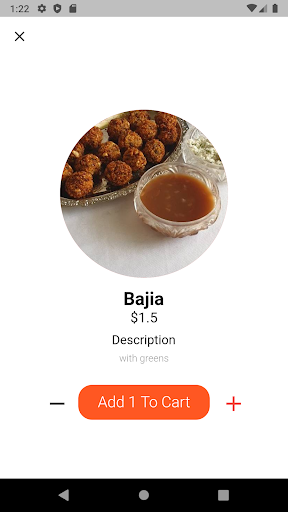 MealBytes - Restaurant App Screen 3