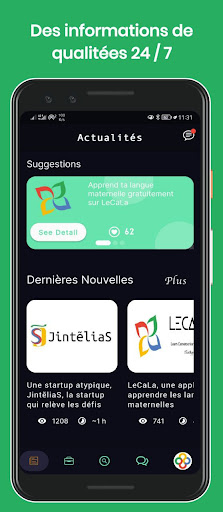 Android application NeJoNe screenshort