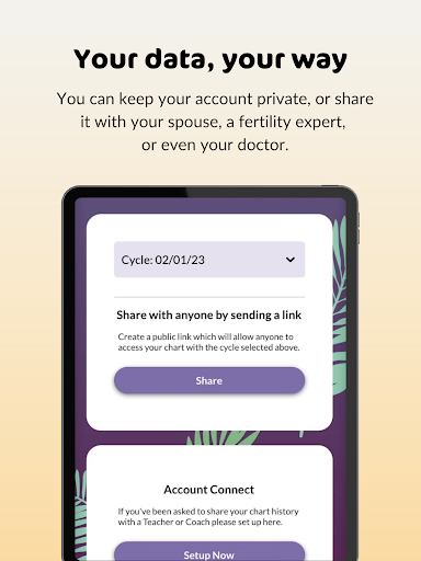 Screenshot of PeakDay Fertility Tracker