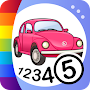 Color by Numbers - Cars