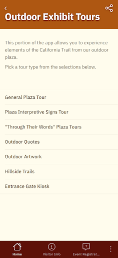 California Trail Center Screen 2