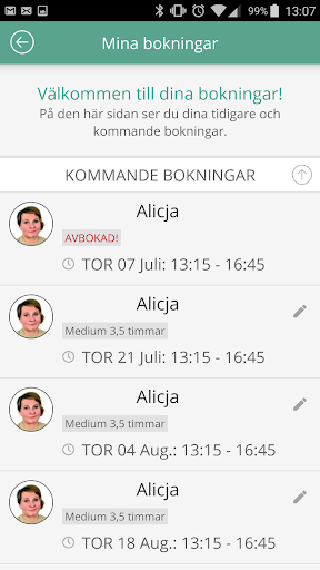 Hjälp Hemma Screen 2